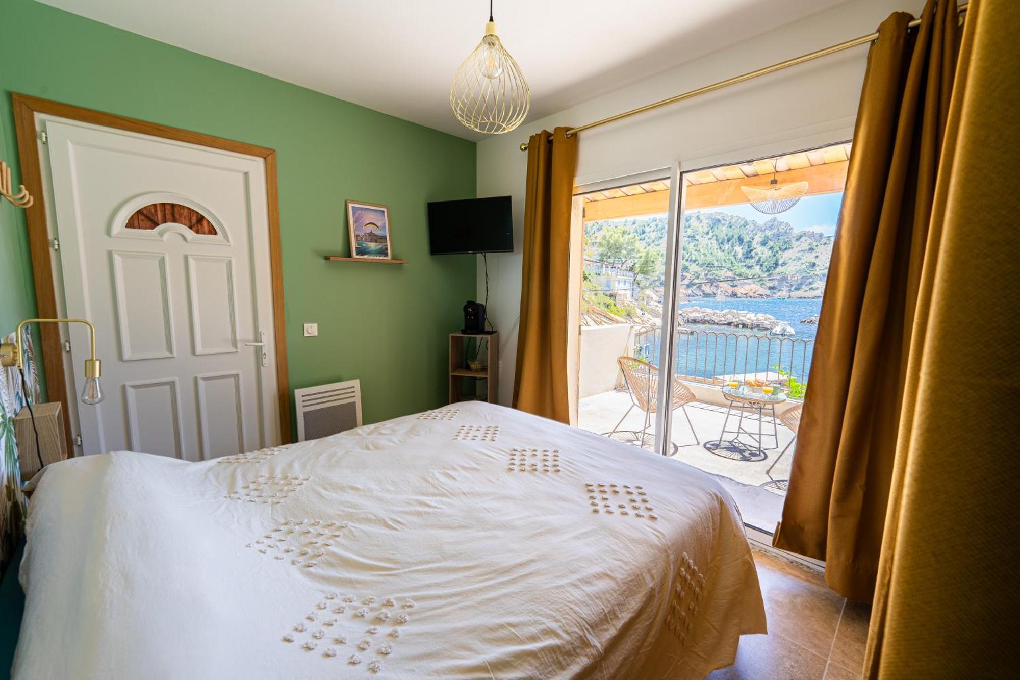 Le Cabanon - Les Pieds Dans L'Eau - Calanques - Wifi Villa Ensues-la-Redonne Værelse billede